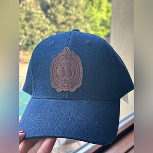 Rare! Disney club 33 baseball hat cap net denim!